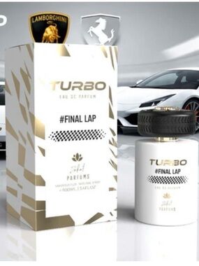 Turbo #Final Lap Men’s Eau de Parfum - White & Gold